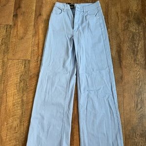 h and m blue pants